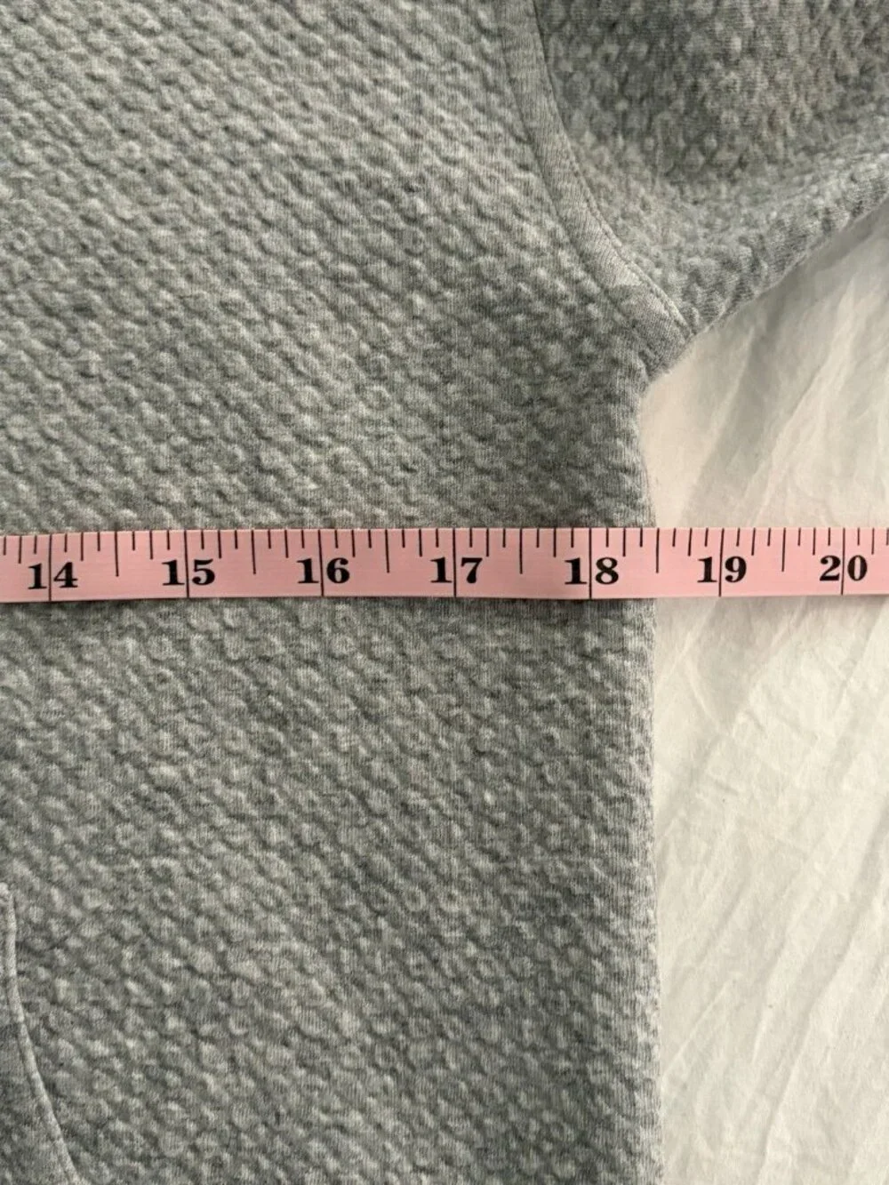Lululemon Steady State Cotton Blend Women’s Gray Pullover Hoodie Sz 4